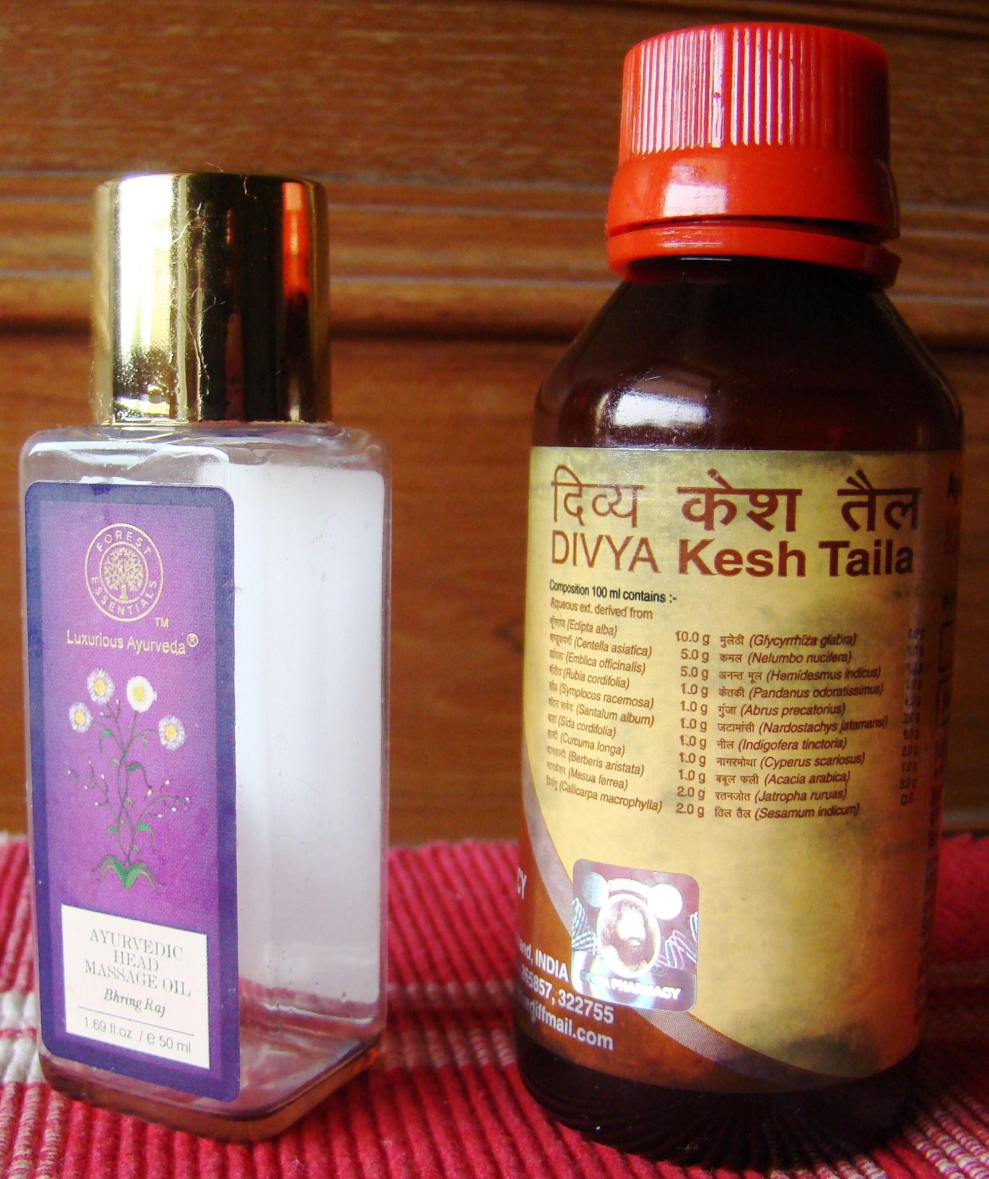 The Ram aur Shyam of Hair Oils- Forest Essentials Bhringraj Hair Oil vs  Patanjali Divya Kesh Taila | Mad Woman in The Attic